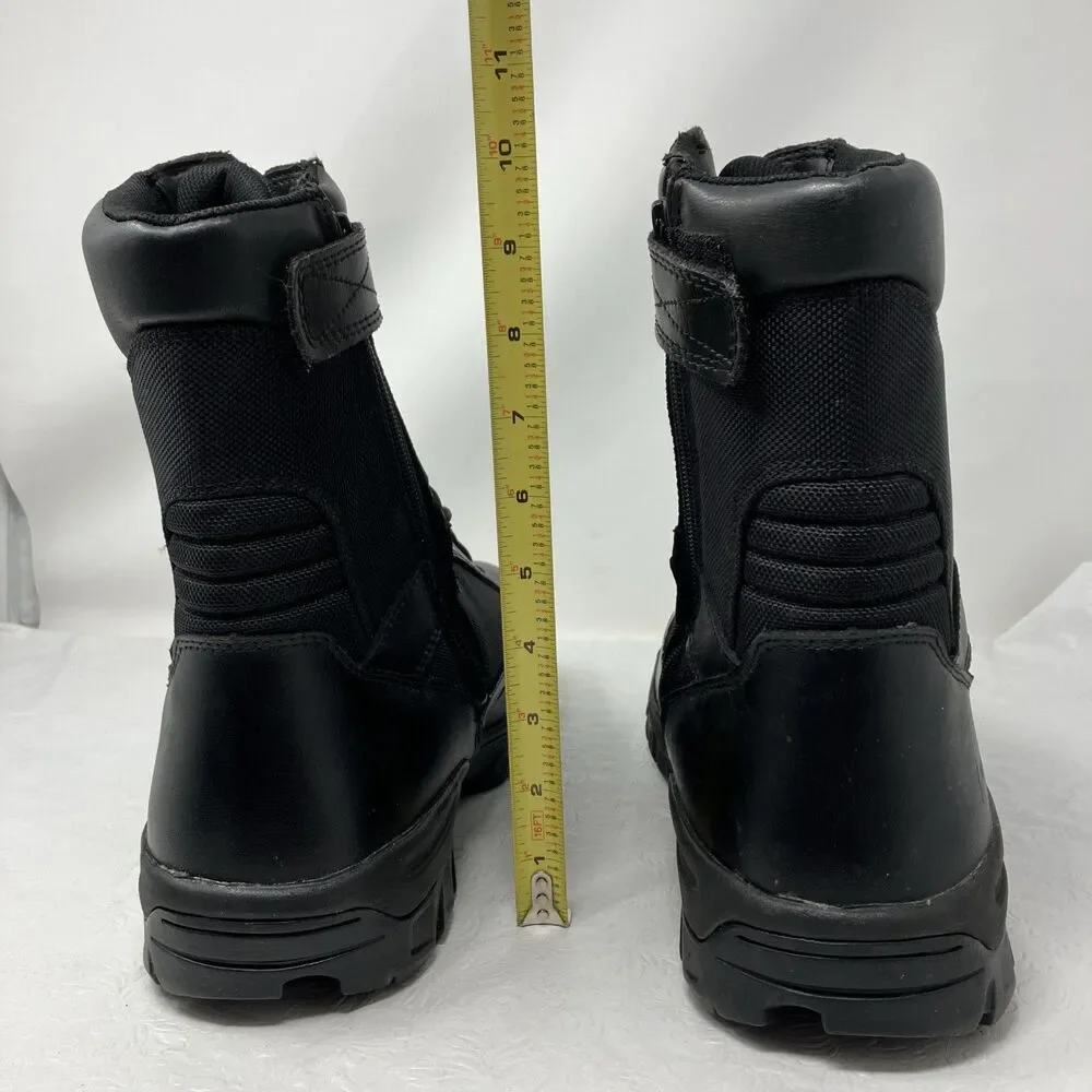 Bates Mens Tactical Sport Side Zip Composite Toe Black Boots E02261 Sz 15 Combat